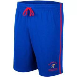 Men's Colosseum Royal Kansas Jayhawks Thunder Slub Shorts -Colosseum shop 5813424 ALT2