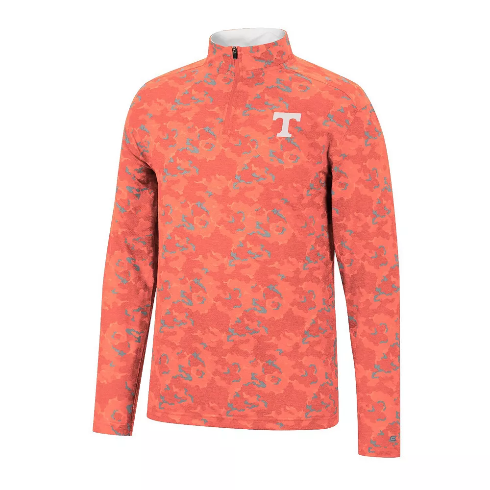 Men's Colosseum Tennessee Orange Tennessee Volunteers Tivo Quarter-Zip Jacket 3 Men's Colosseum Tennessee Orange Tennessee Volunteers Tivo Quarter-Zip Jacket - Image 3