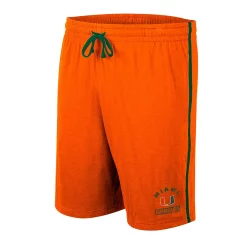 Men's Colosseum Orange Miami Hurricanes Thunder Slub Shorts -Colosseum shop 5822654 ALT2