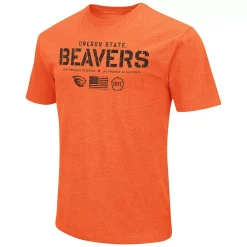 Men's Colosseum Orange Oregon State Beavers OHT Military Appreciation Flag 2.0 T-Shirt -Colosseum shop 5845525 ALT2