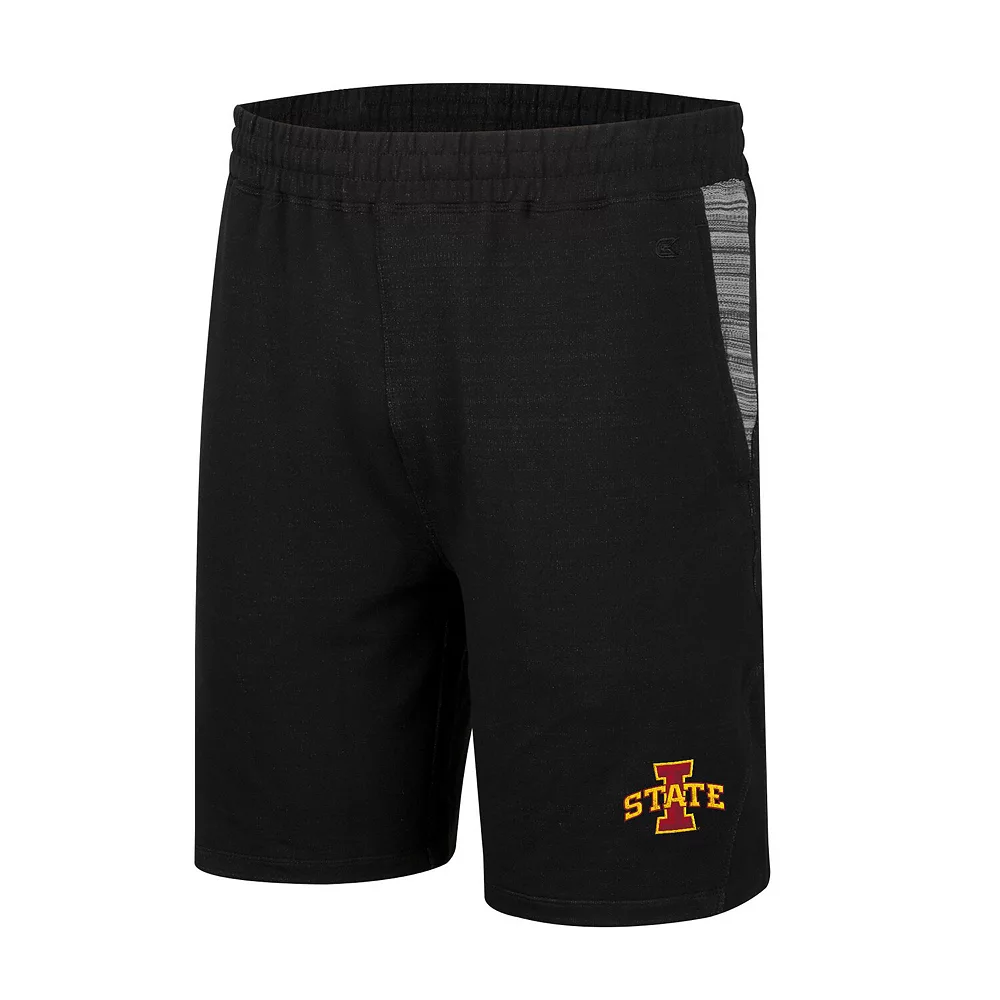 Men's Colosseum Black Iowa State Cyclones Wild Party Shorts 3 Men's Colosseum Black Iowa State Cyclones Wild Party Shorts - Image 3