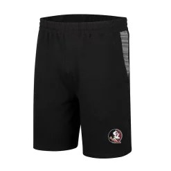 Men's Colosseum Black Florida State Seminoles Wild Party Shorts -Colosseum shop 5908345 ALT2