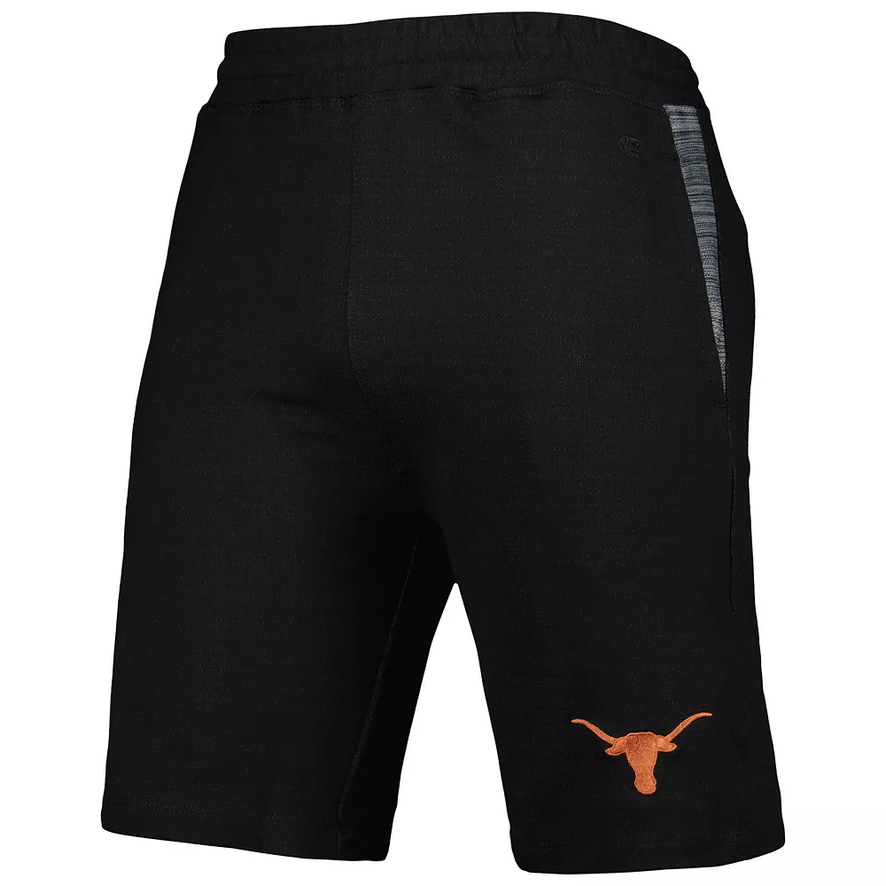 Men's Colosseum Black Texas Longhorns Wild Party Shorts 3 Men's Colosseum Black Texas Longhorns Wild Party Shorts - Image 3