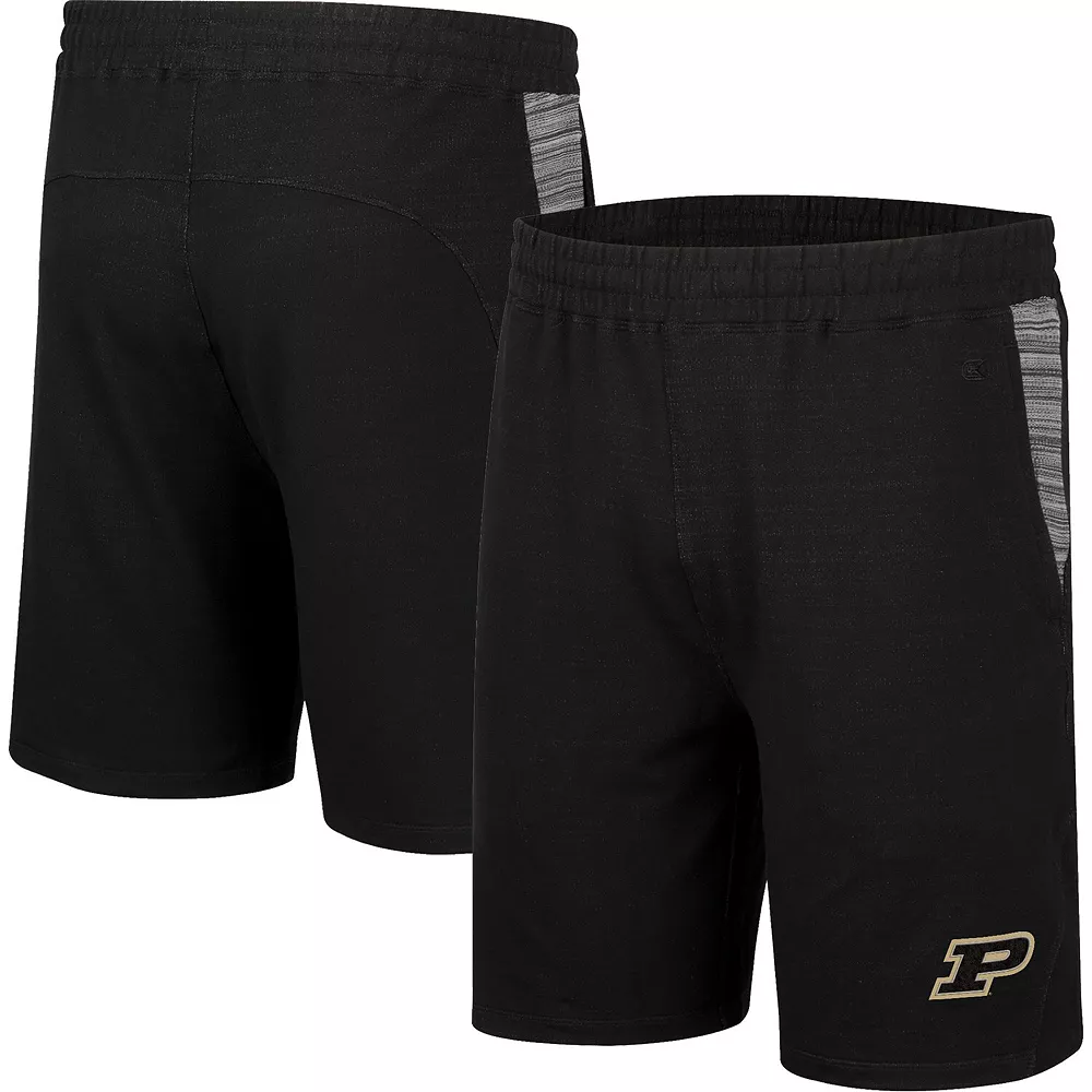 Men's Colosseum Black Purdue Boilermakers Wild Party Shorts 2 Men's Colosseum Black Purdue Boilermakers Wild Party Shorts - Image 2