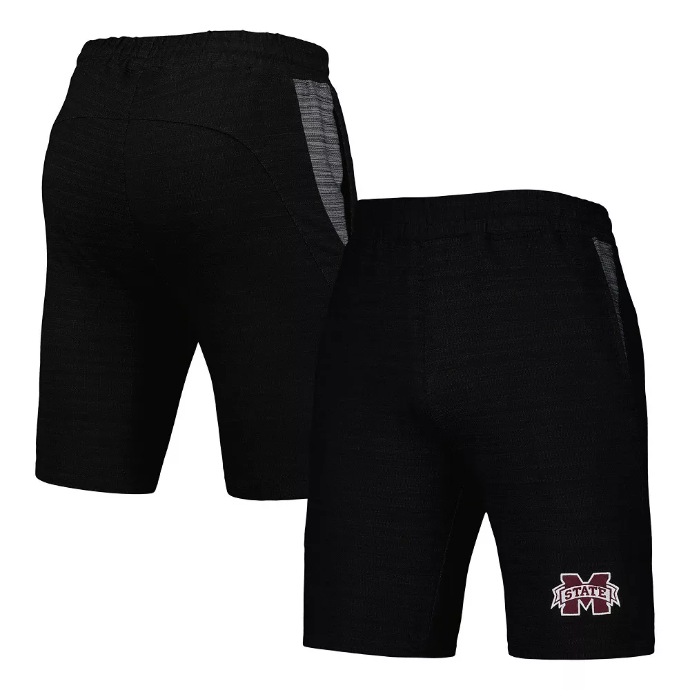 Men's Colosseum Black Mississippi State Bulldogs Wild Party Shorts 1 Men's Colosseum Black Mississippi State Bulldogs Wild Party Shorts