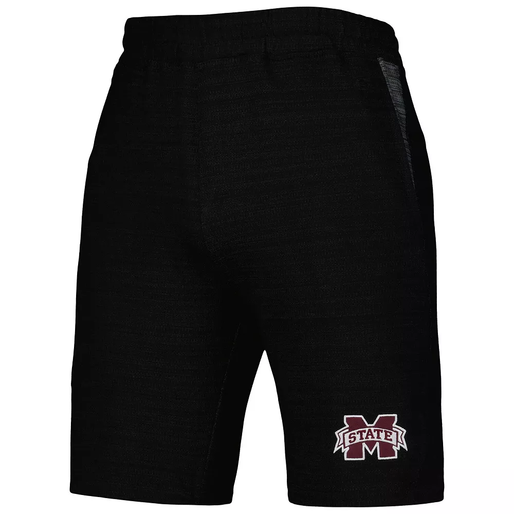 Men's Colosseum Black Mississippi State Bulldogs Wild Party Shorts 3 Men's Colosseum Black Mississippi State Bulldogs Wild Party Shorts - Image 3