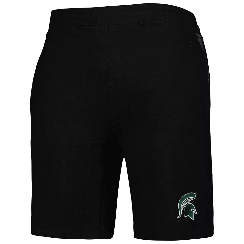 Men's Colosseum Black Michigan State Spartans Wild Party Shorts 3 Men's Colosseum Black Michigan State Spartans Wild Party Shorts - Image 3