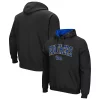 Men's Colosseum Black Pitt Panthers Arch & Team Logo 3.0 Pullover Hoodie