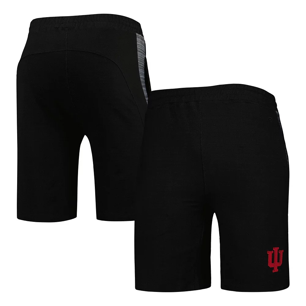 Men's Colosseum Black Indiana Hoosiers Wild Party Shorts 2 Men's Colosseum Black Indiana Hoosiers Wild Party Shorts - Image 2
