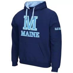 Men's Colosseum Maine Black Bears Fleece Hoodie
