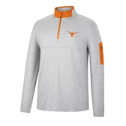Men's Colosseum Heathered Gray/Texas Orange Texas Longhorns Country Club Windshirt Quarter-Zip Jacket 5 Men's Colosseum Heathered Gray/Texas Orange Texas Longhorns Country Club Windshirt Quarter-Zip Jacket -Colosseum shop 5950896 ALT2