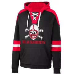 Men's Colosseum Black Nebraska Huskers Lace-Up 4.0 Pullover Hoodie 5 Men's Colosseum Black Nebraska Huskers Lace-Up 4.0 Pullover Hoodie -Colosseum shop 5951531 ALT2