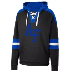 Men's Colosseum Black Air Force Falcons Lace-Up 4.0 Pullover Hoodie 5 Men's Colosseum Black Air Force Falcons Lace-Up 4.0 Pullover Hoodie -Colosseum shop 5952447 ALT2