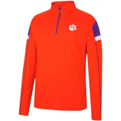 Men's Colosseum Orange Clemson Tigers Golf Match Quarter-Zip Windshirt -Colosseum shop 5968765 ALT2