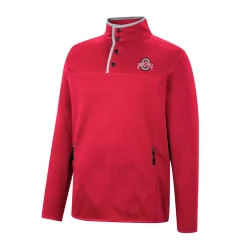 Men's Colosseum Scarlet Ohio State Buckeyes Rebound Quarter-Snap Jacket 5 Men's Colosseum Scarlet Ohio State Buckeyes Rebound Quarter-Snap Jacket -Colosseum shop 5969971 ALT2