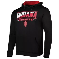 Men's Colosseum Black Indiana Hoosiers Slash Stack 2.0 Pullover Hoodie 5 Men's Colosseum Black Indiana Hoosiers Slash Stack 2.0 Pullover Hoodie -Colosseum shop 5980603 ALT2