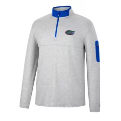 Men's Colosseum Heathered Gray/Royal Florida Gators Country Club Windshirt Quarter-Zip Jacket 5 Men's Colosseum Heathered Gray/Royal Florida Gators Country Club Windshirt Quarter-Zip Jacket -Colosseum shop 5981826 ALT2