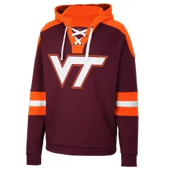 Men's Colosseum Maroon Virginia Tech Hokies Lace-Up 4.0 Pullover Hoodie 5 Men's Colosseum Maroon Virginia Tech Hokies Lace-Up 4.0 Pullover Hoodie -Colosseum shop 6010259 ALT2