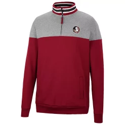 Men's Colosseum Heathered Gray/Garnet Florida State Seminoles Be the Ball Quarter-Zip Top 5 Men's Colosseum Heathered Gray/Garnet Florida State Seminoles Be the Ball Quarter-Zip Top -Colosseum shop 6010777 ALT2