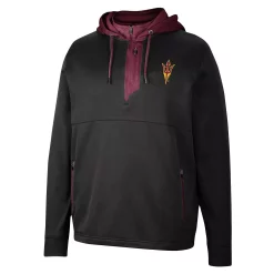 Men's Colosseum Black Arizona State Sun Devils Luge 3.0 Quarter-Zip Hoodie 5 Men's Colosseum Black Arizona State Sun Devils Luge 3.0 Quarter-Zip Hoodie -Colosseum shop 6011213 ALT2