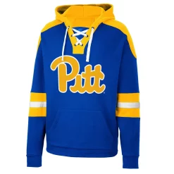 Men's Colosseum Royal Pitt Panthers Lace-Up 4.0 Pullover Hoodie 5 Men's Colosseum Royal Pitt Panthers Lace-Up 4.0 Pullover Hoodie -Colosseum shop 6012102 ALT2