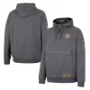 Men's Colosseum Charcoal Texas A&M Aggies OHT Military Appreciation Quarter-Zip Hoodie