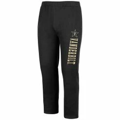 Men's Colosseum Black Vanderbilt Commodores Wordmark Pants -Colosseum shop 6012346 ALT2