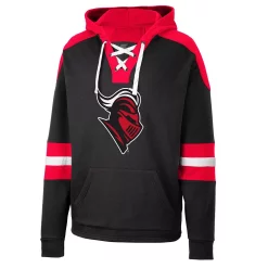 Men's Colosseum Black Rutgers Scarlet Knights Lace-Up 4.0 Pullover Hoodie -Colosseum shop 6012594 ALT2