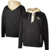 Men's Colosseum Black UCF Knights Luge 3.0 Quarter-Zip Hoodie