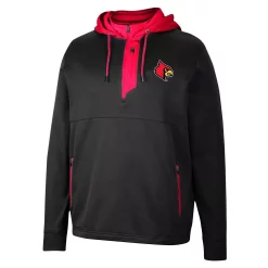 Men's Colosseum Black Louisville Cardinals Luge 3.0 Quarter-Zip Hoodie 5 Men's Colosseum Black Louisville Cardinals Luge 3.0 Quarter-Zip Hoodie -Colosseum shop 6025421 ALT2