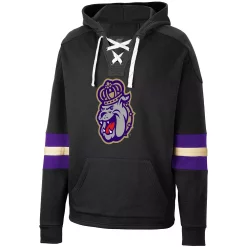 Men's Colosseum Black James Madison Dukes Lace-Up 4.0 Pullover Hoodie 5 Men's Colosseum Black James Madison Dukes Lace-Up 4.0 Pullover Hoodie -Colosseum shop 6025618 ALT2