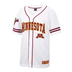 Men's Colosseum White Minnesota Golden Gophers Free-Spirited Full-Button Baseball Jersey -Colosseum shop 6025829 ALT2