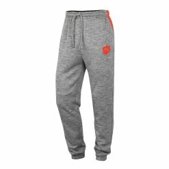 Men's Colosseum Gray Clemson Tigers Worlds to Conquer Sweatpants -Colosseum shop 6025981 ALT2