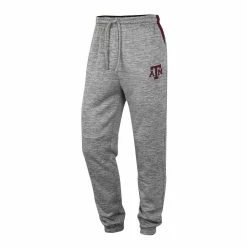 Men's Colosseum Gray Texas A&M Aggies Worlds to Conquer Sweatpants -Colosseum shop 6064741 ALT2