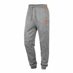 Men's Colosseum Gray Texas Longhorns Worlds to Conquer Sweatpants -Colosseum shop 6065545 ALT2