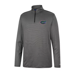 Men's Colosseum Charcoal Florida Gators Logo Quarter-Zip Windshirt -Colosseum shop 6111725 ALT2