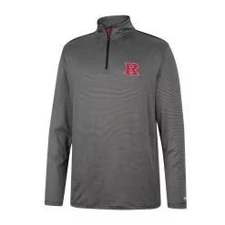 Men's Colosseum Charcoal Rutgers Scarlet Knights Logo Quarter-Zip Windshirt -Colosseum shop 6156336 ALT2